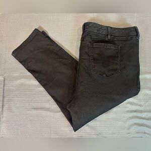 Torrid Luxe Skinny Jeans | Women’s Plus Size 26 | Black Sateen Stretch